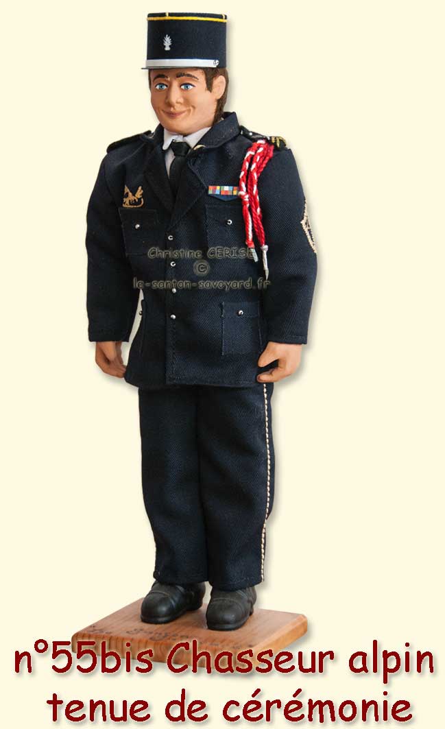 N°55bis Chasseur alpin tenue de cérémonie